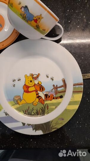 Набор детской посуды Винни-пух