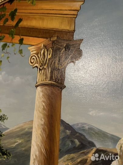 Картина маслом на холсте большая