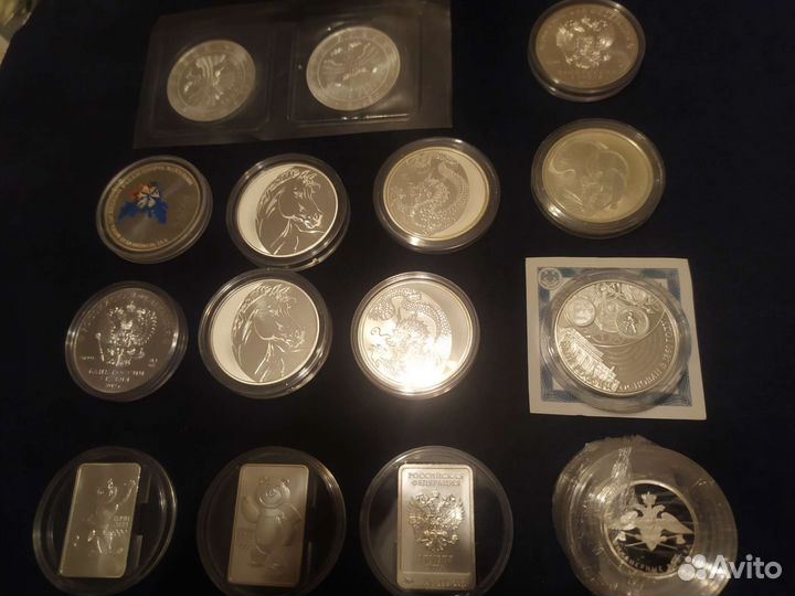 Серебряные Памятные монеты