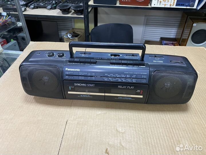 2-ух кассетная магнитола panasonic RX-FT500