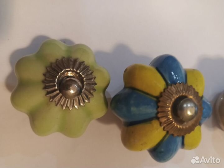 Мебельные ручки керамика винтаж Германия