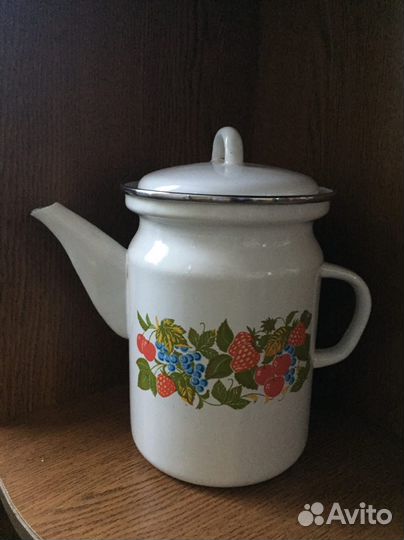 Чайник эмалированный СССР