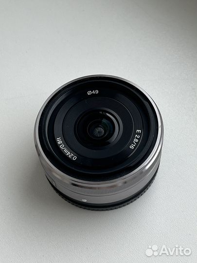 Объектив Sony SEL 16 MM F2.8 E