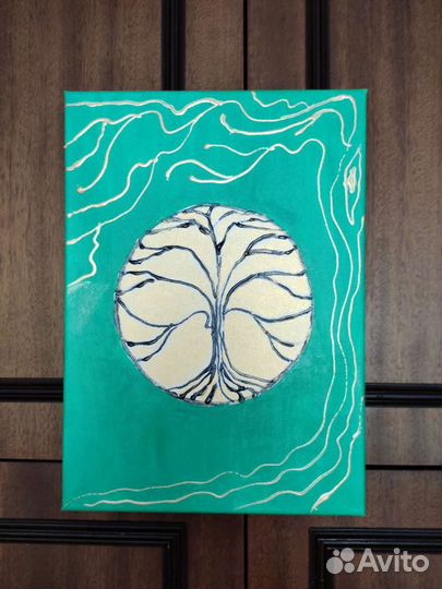 Интерьерная живопись авторская работа 25*35