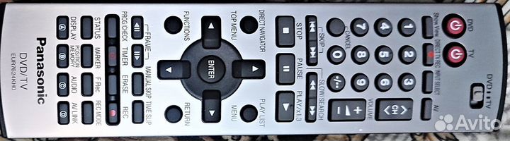 Пульт ду Panasonic EUR7624KHO для DMR-E60