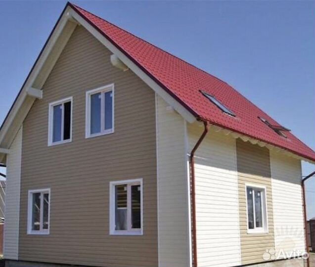 Виниловый сайдинг Docke Крем брюле