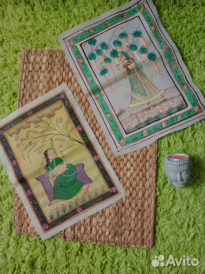 Картина на ткани, Индия