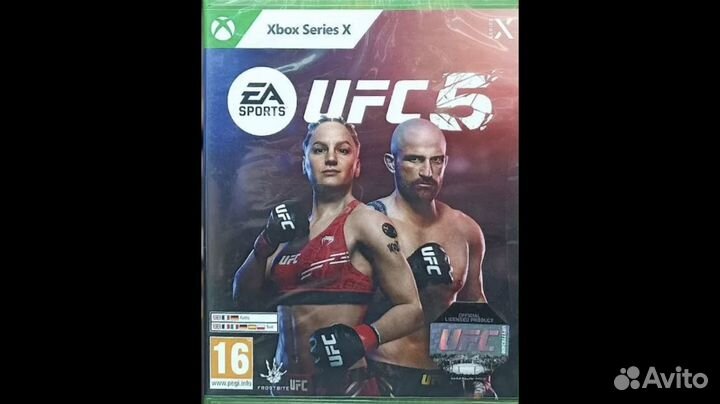 Ufc 5 Xbox series x новый диск