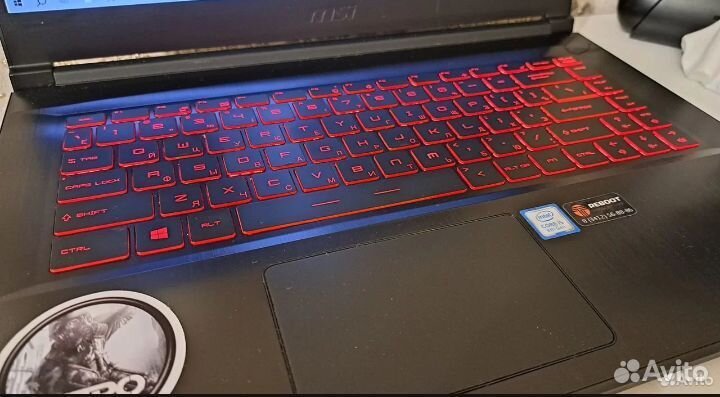 Игровой ноутбук MSI gf63 8rc