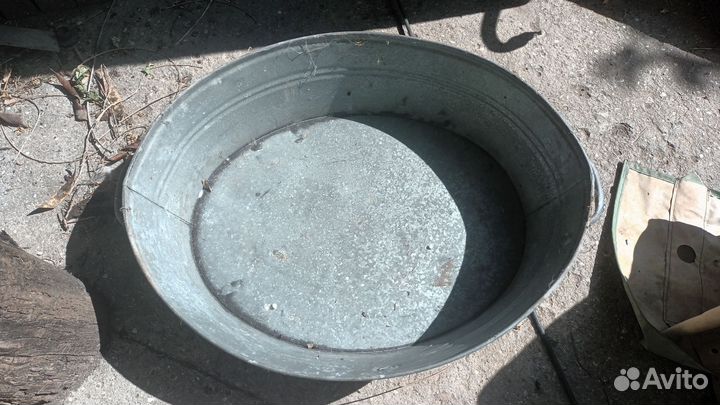 Таз оцинкованный СССР