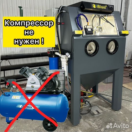 Аквабластинг без компрессора