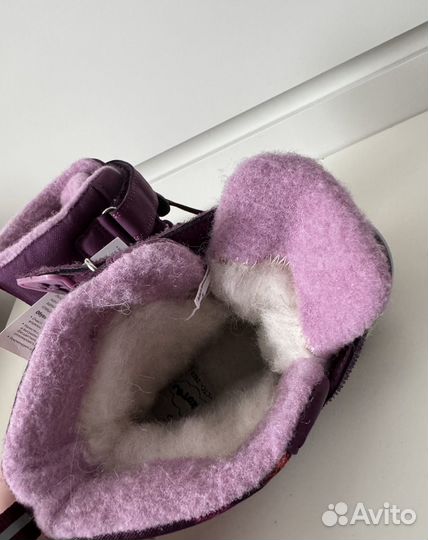 Ботинки для девочки 25 зимние