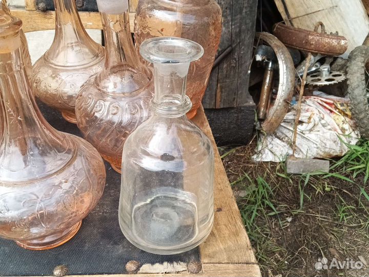 Бутылки графины СССР