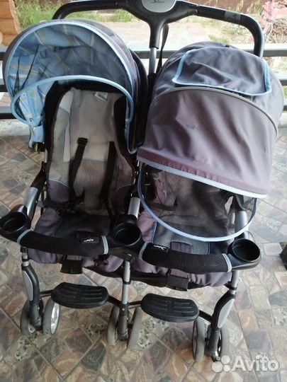 Коляска для двойни, Jatem elegant twin