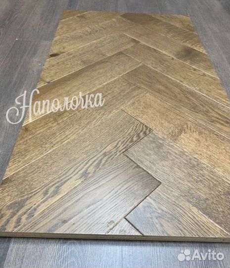Инженерная доска елочкой