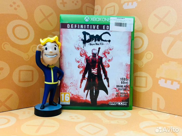 Xbox ONE DmC Devil May Cry Definitive Edition б/у