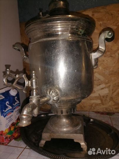 Самовар на дровах СССР