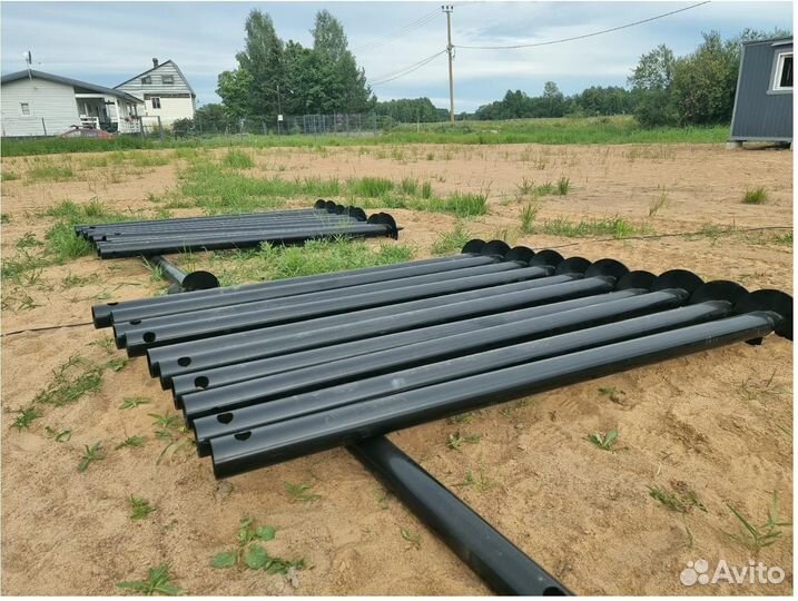 Винтовые сваи для строителей в Новинка