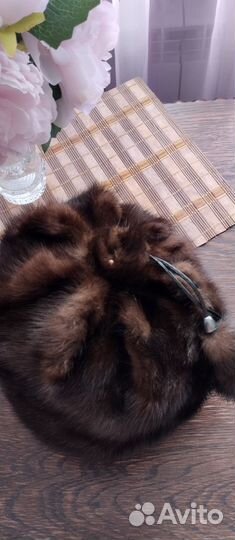 Шапка норковая женская фабричная