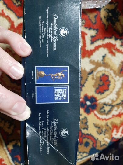 Набор хрустальных рюмок дятьковский хрусталь