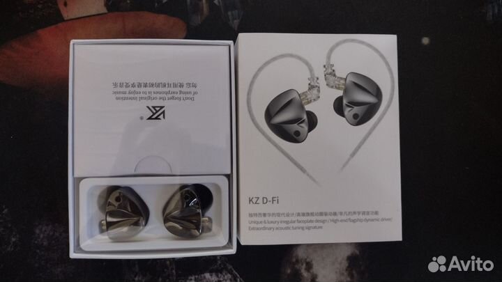 Наушники kz d-fi