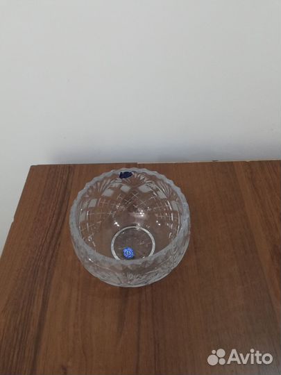 Хрустальная ваза