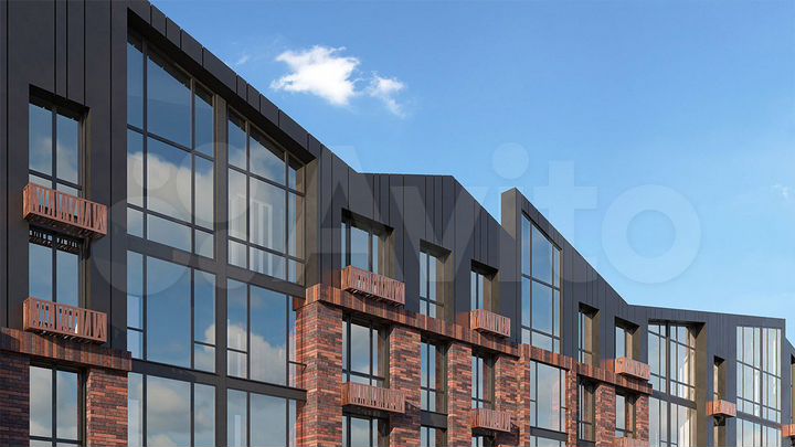 1-к. квартира, 43,3 м², 4/8 эт.