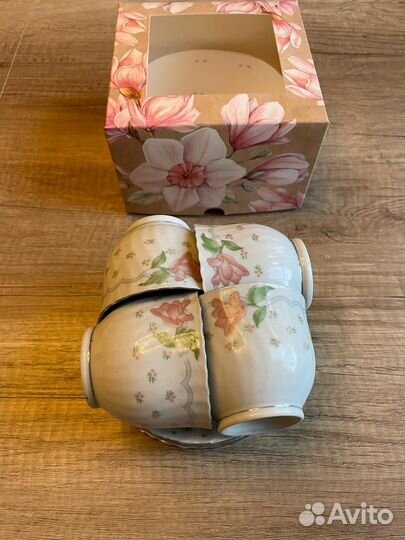 Чайный сервиз на 4 персоны в Подарочной упаковке