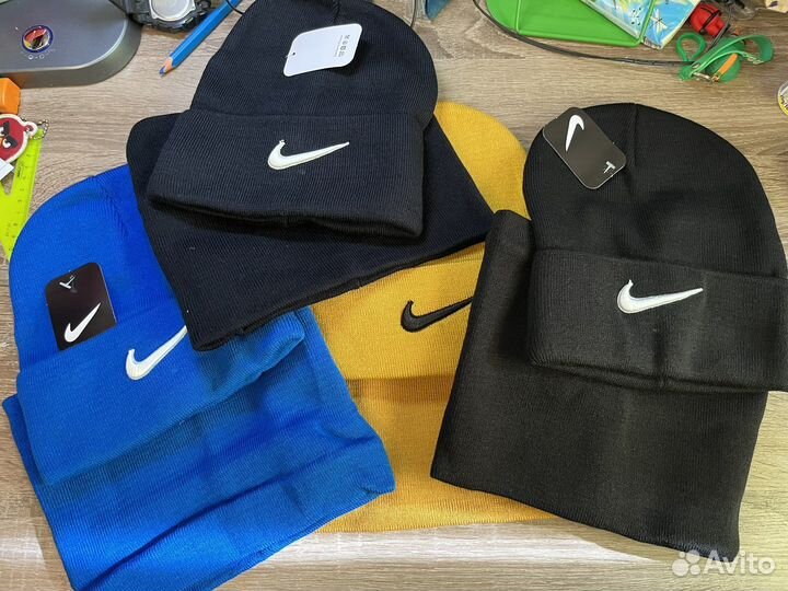 Шапка+снуд Nike на осень/зиму