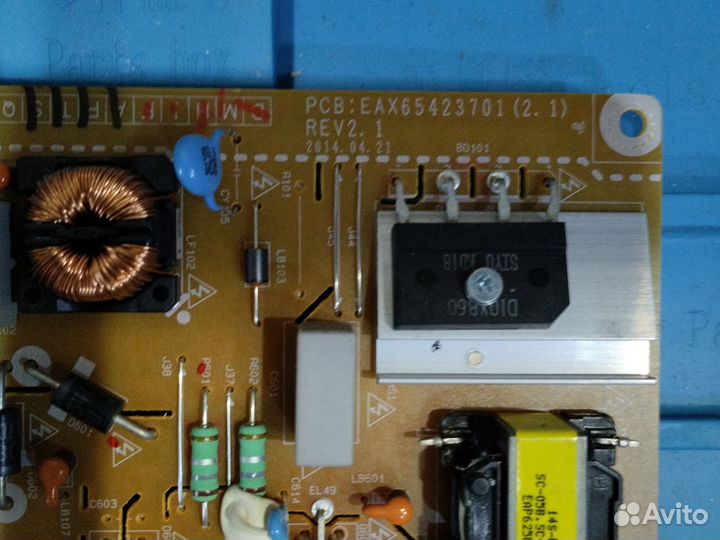 Плата питания LG PCB: EAX65423701 (2.1)
