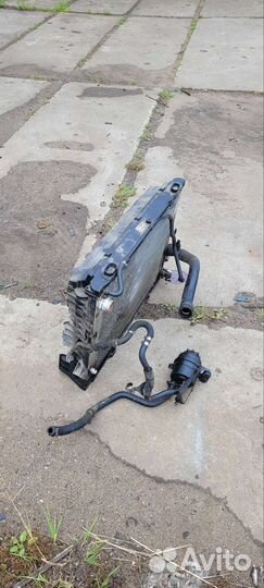 Кассета радиаторов bmw e60 n52 m54