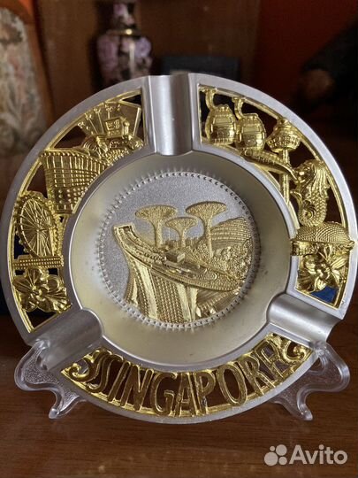 Пепельница (тарелочка, ключница) новая «Singapore»