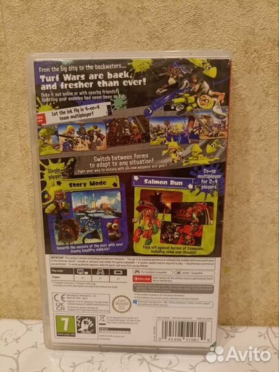 Игра Splatoon 3 на Nintendo Switch