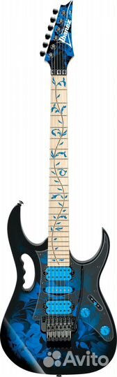 Ibanez premium JEM77P-BFP blue floral pattern