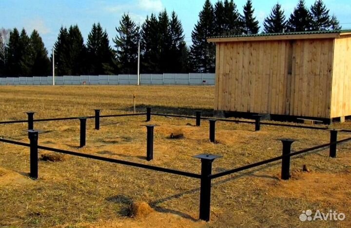 Винтовые сваи / Фундамент под ключ