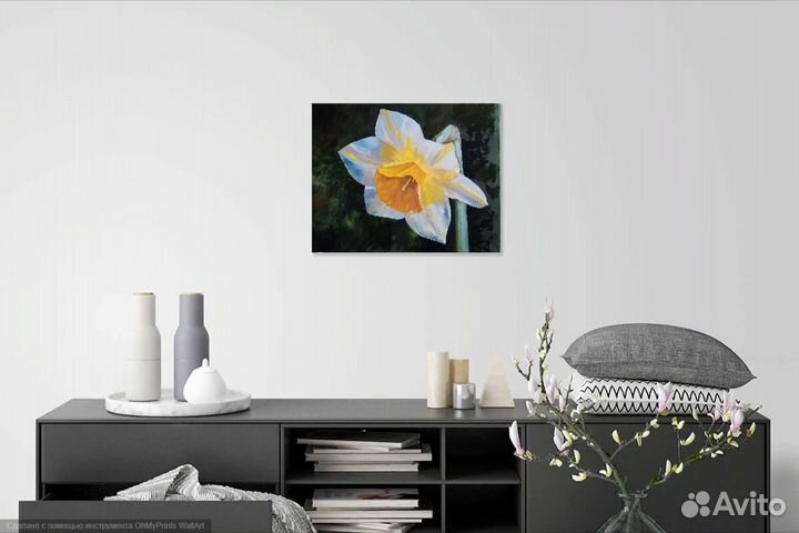 Картина маслом. Цветы