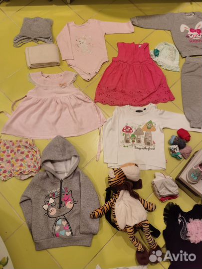 Вещи для девочки пакетом