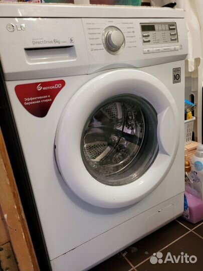 Стиральная машина бу lg 6 кг