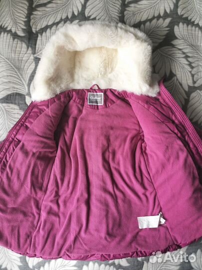 Пальто для девочки зимнее