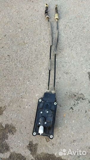 Рычаг с кулисами и тросами переключения скоростей