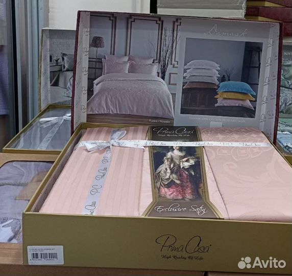 Белье постельное Сатин хлопок Турция