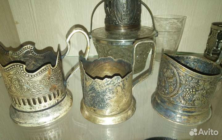 Подстаканники. СССР. 3шт.1950-1970г