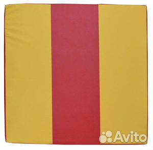 Мат гимнастический 1х1х0,08м 3 полосы