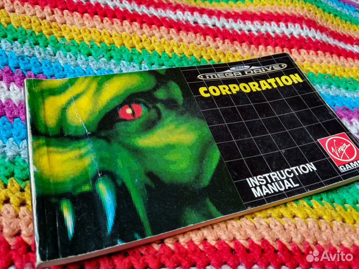 Ориг.мануалы Sega MegaDrive/Genesis