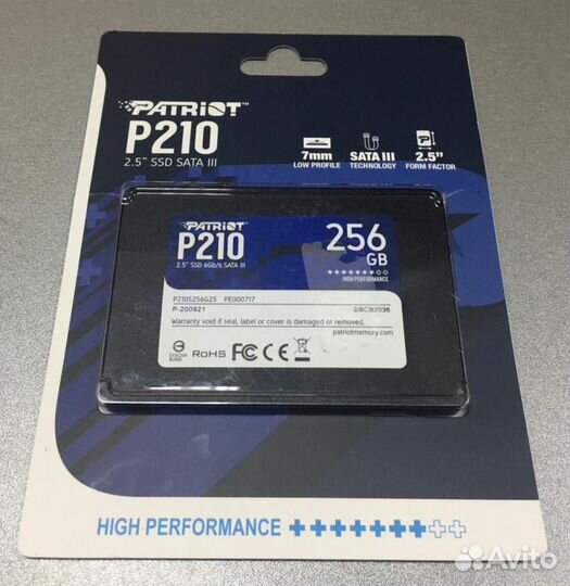 SSD 256Gb 2.5