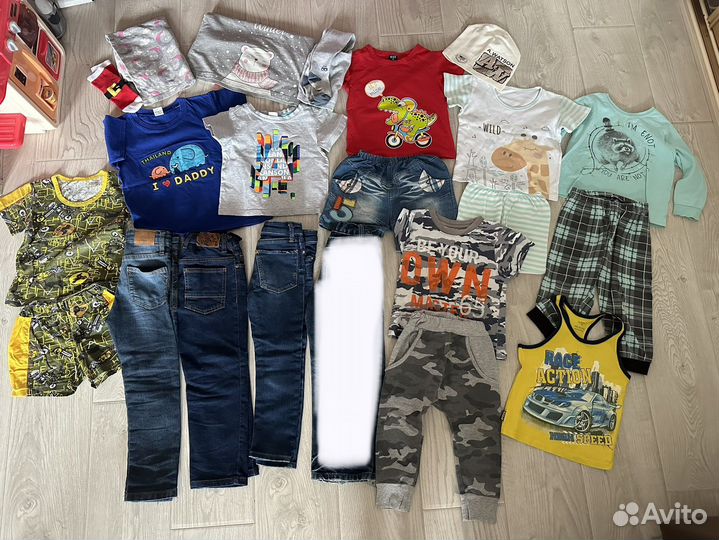 Вещи пакетом на мальчика 3-4 года