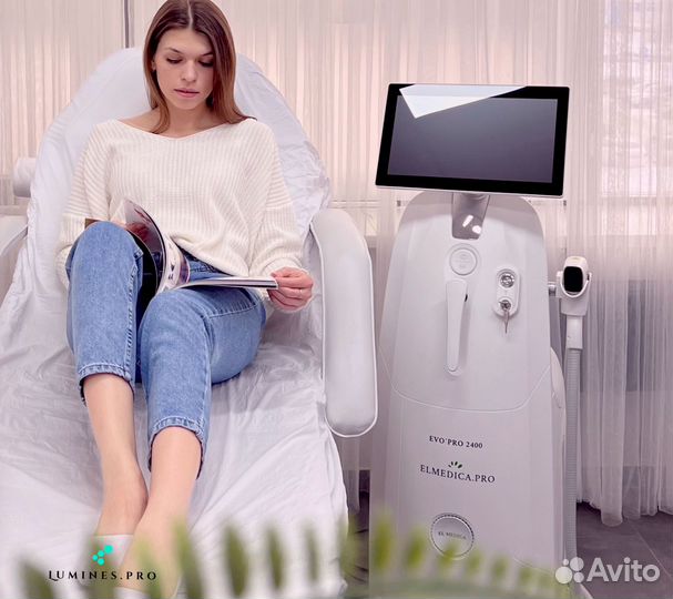 Диодный лазер для эпиляции Lumines’ максплюс 2000W