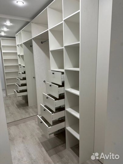 Гардеробная с фабрики