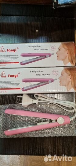 Плойка/Утюжок/Выпрямитель для волос мини