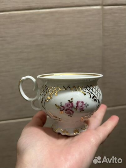 Коужка чешский фарфор